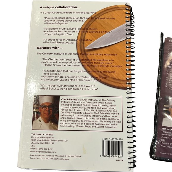 COPY - THE GREAT COURSES The Everyday Gourmet Book and NEW DVD 16 Lessons - Picture 5 of 7